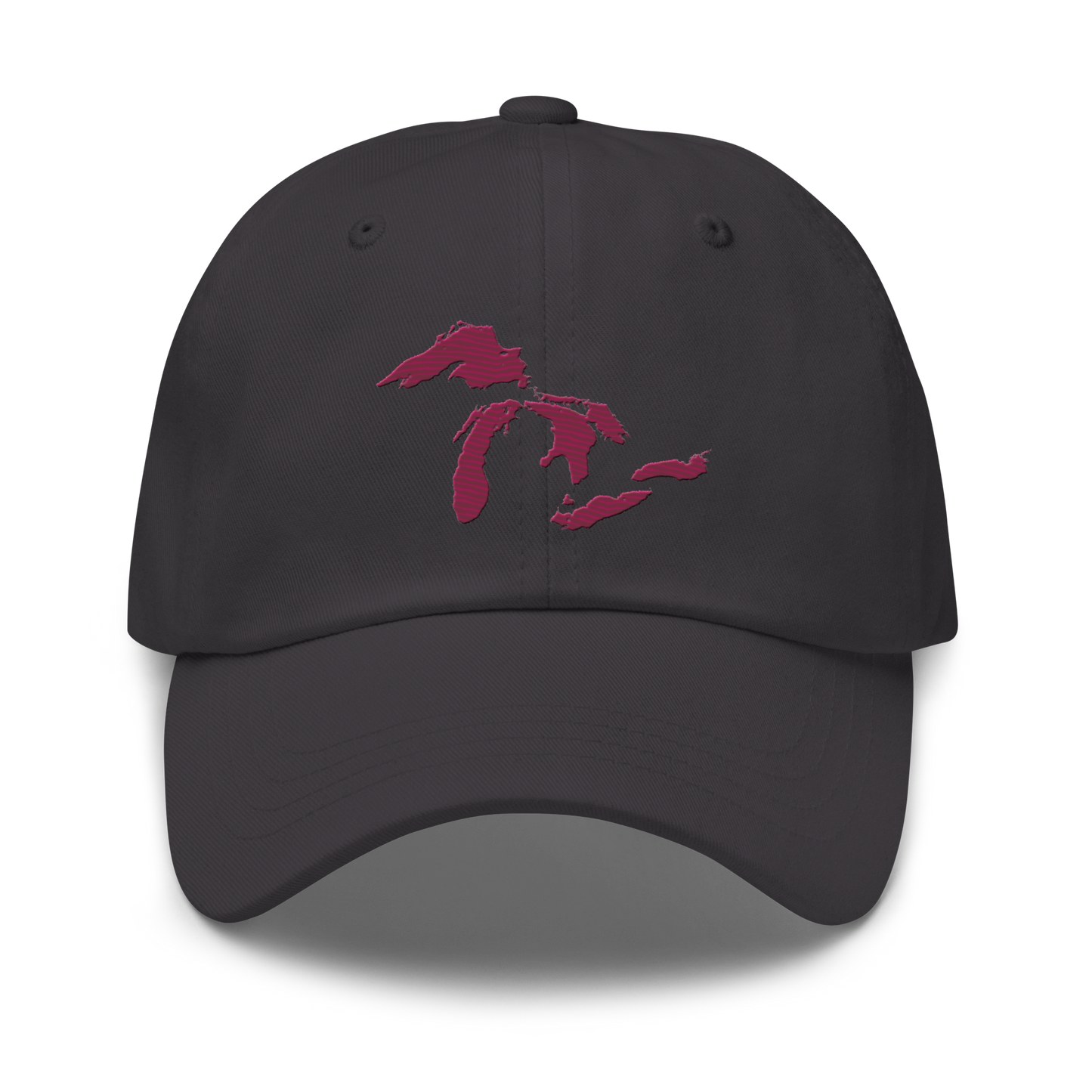 Great Lakes Dad Hat (Ruby Red)