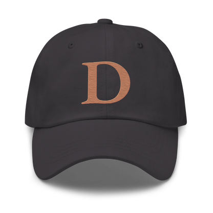 Detroit 'Old French D' Dad Hat (Copper)