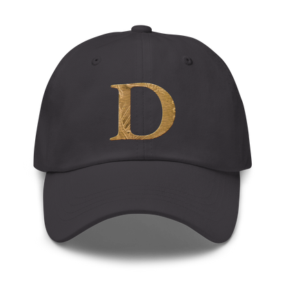 Detroit 'Old French D' Dad Hat (Gold Bullion Edition)