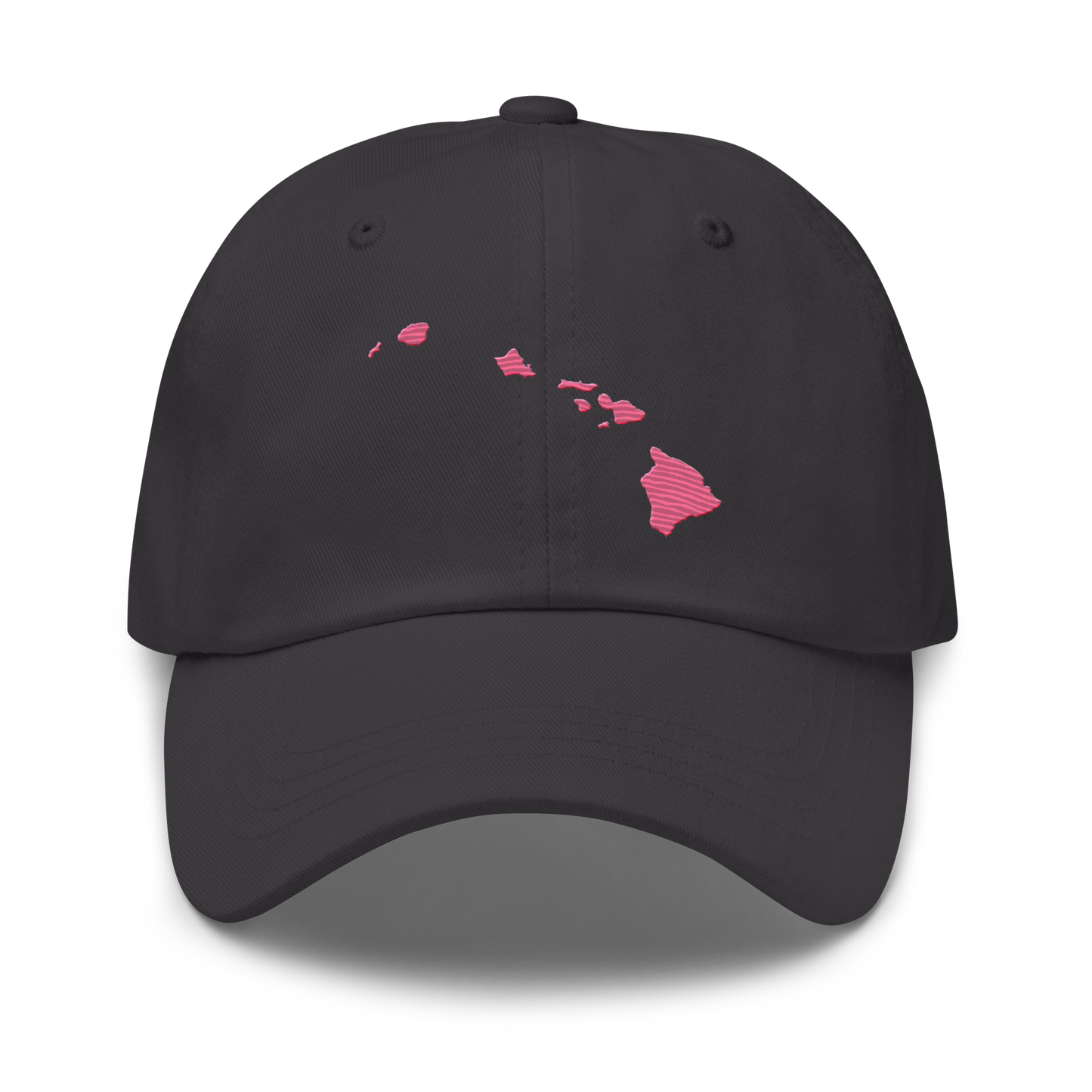 Hawaii Dad Hat (Hibiscus Pink)