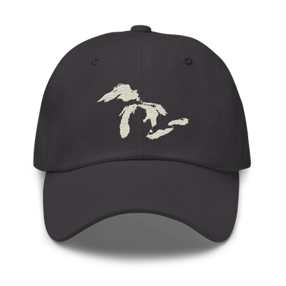 Great Lakes Dad Hat (Ivory White)