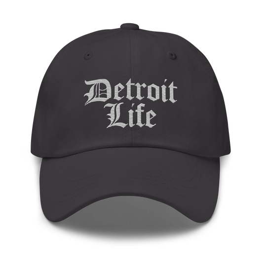 'Detroit Life' Dad Hat | Platinum