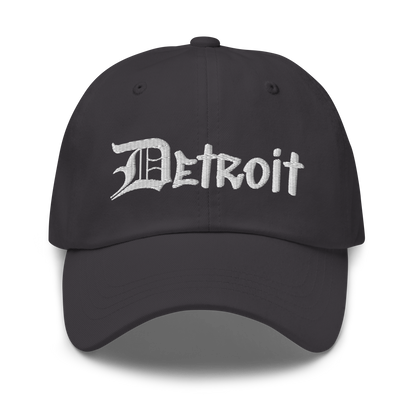 'Detroit' Dad Hat (OED Tag Font)