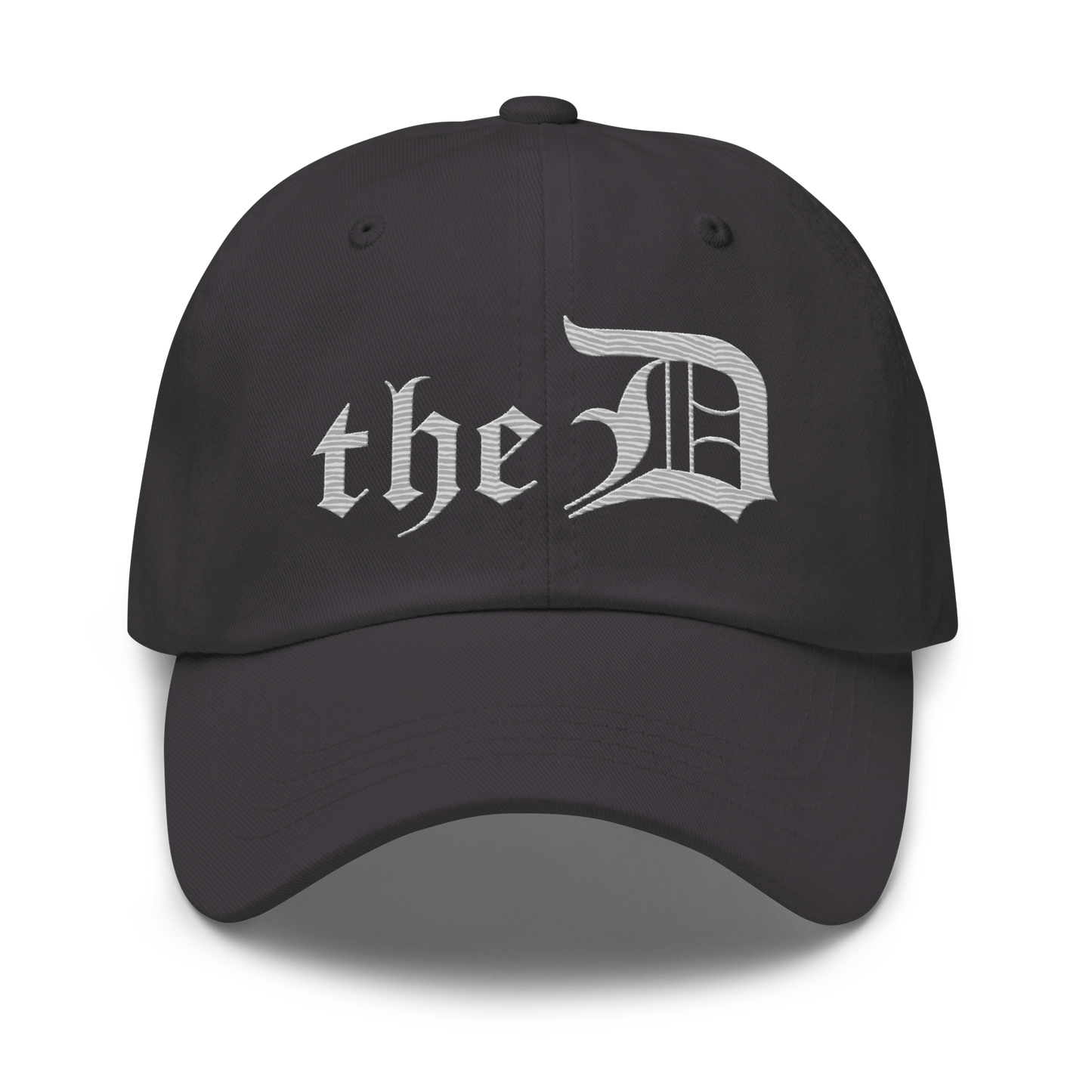 Detroit 'The D' Dad Hat | Platinum