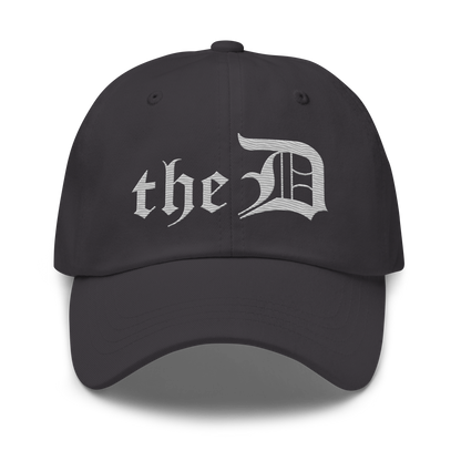 Detroit 'The D' Dad Hat | Platinum