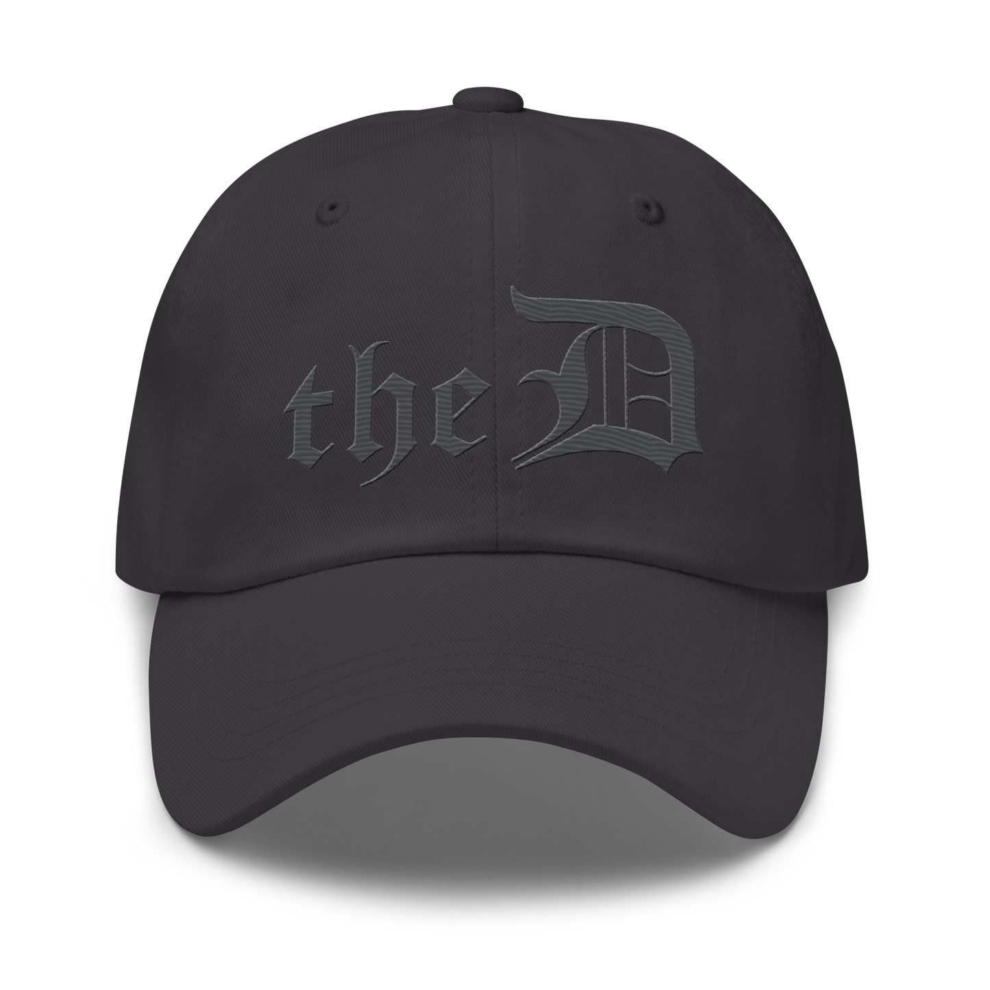 Detroit 'The D' Dad Hat | Iron Ore Grey