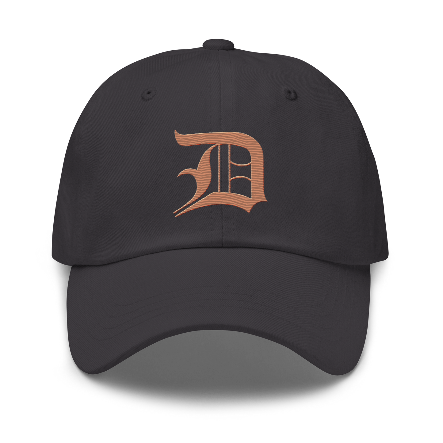 Detroit 'Old English D' Dad Hat (Copper Color)