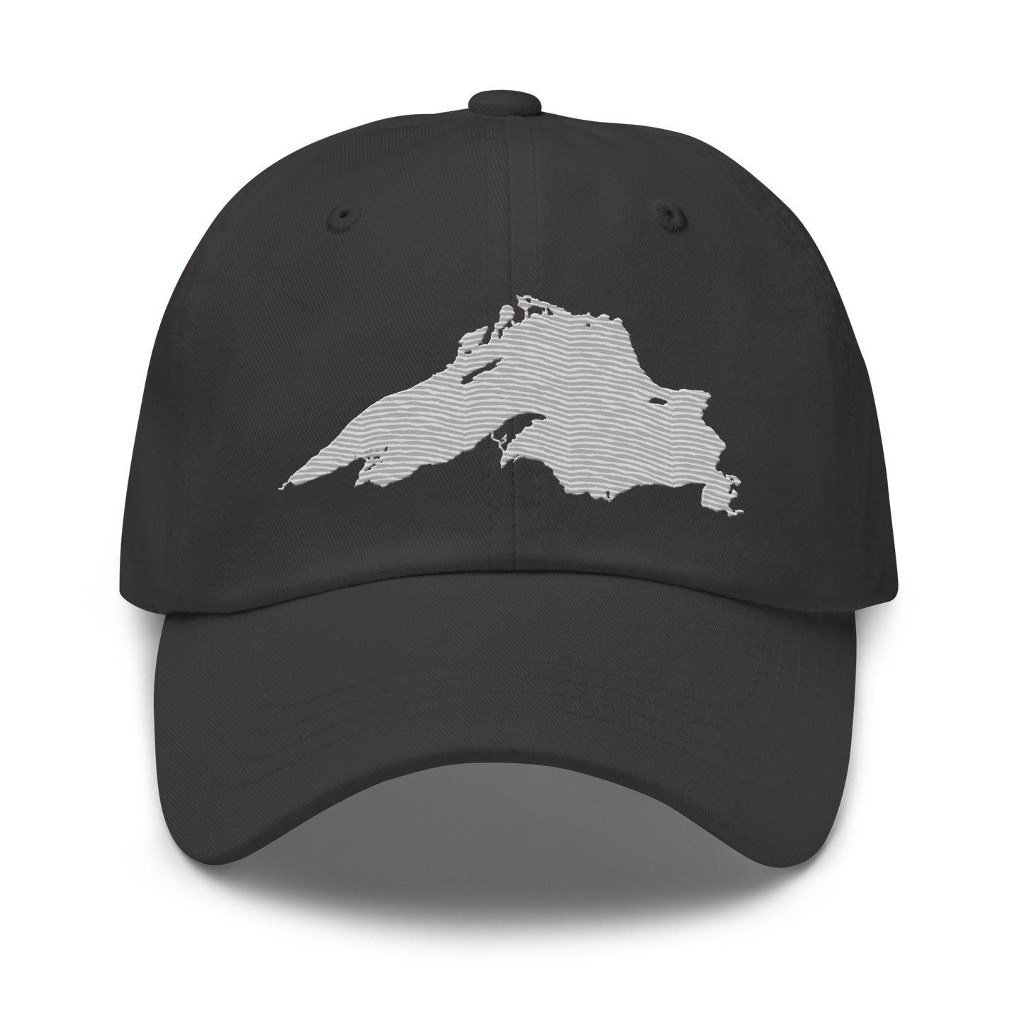 Lake Superior Dad Hat | Platinum