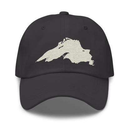 Lake Superior Dad Hat | Ivory White