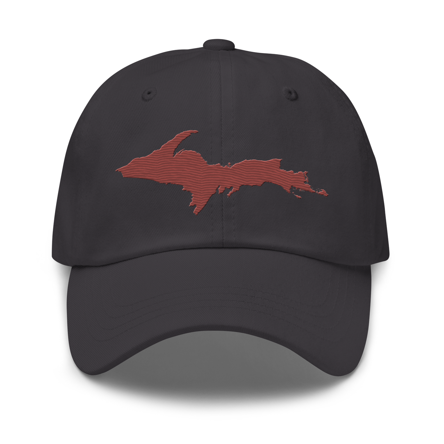 Upper Peninsula Dad Hat | Ore Dock Red