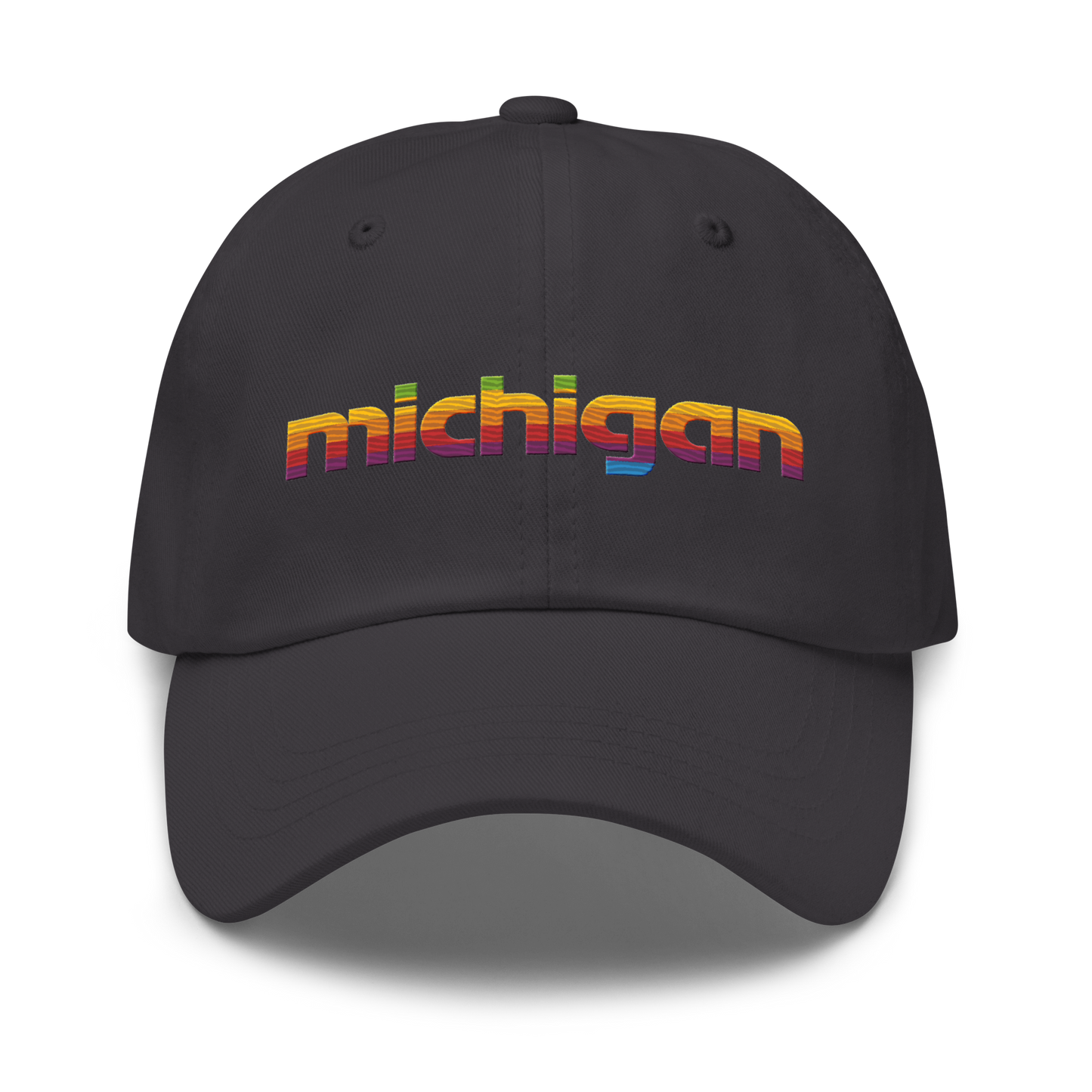 'Michigan' Dad Hat (80s Pomaceous Tech Parody)