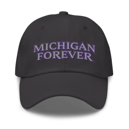 'Michigan Forever' Dad Hat (African Cat Parody)