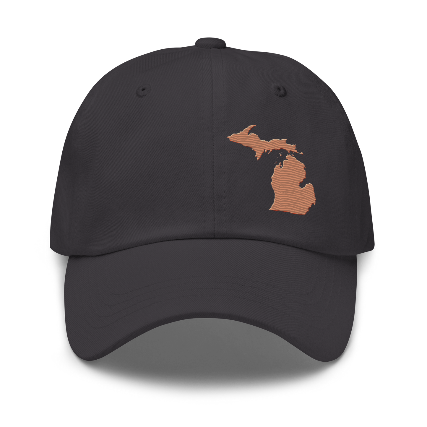 Michigan Dad Hat | Copper Outline