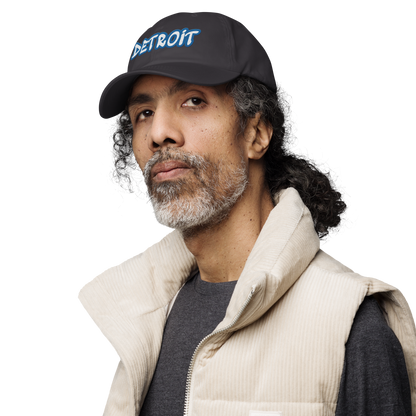 'Detroit' Dad Hat (Azure Tag Font)