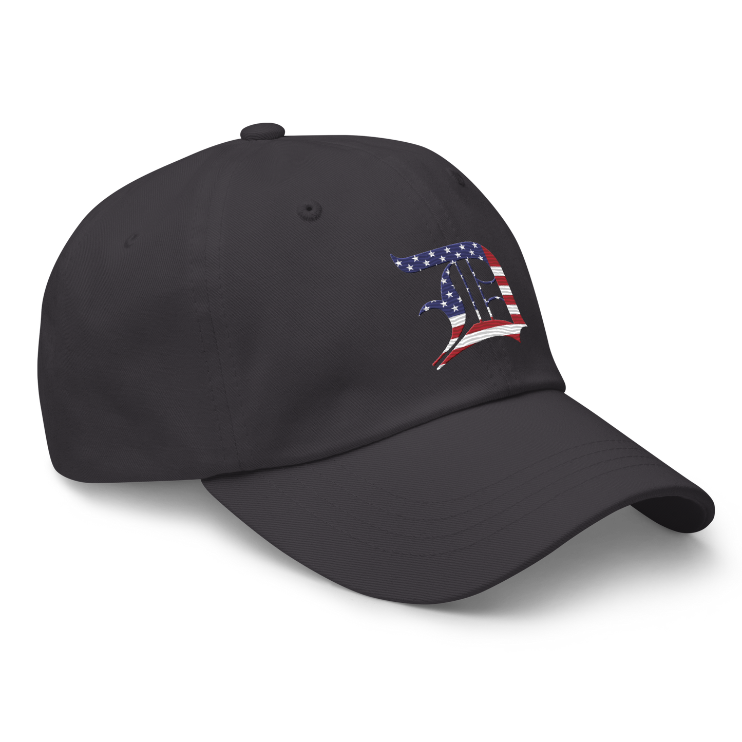 Detroit 'Old English D' Dad Hat (Patriotic Edition)