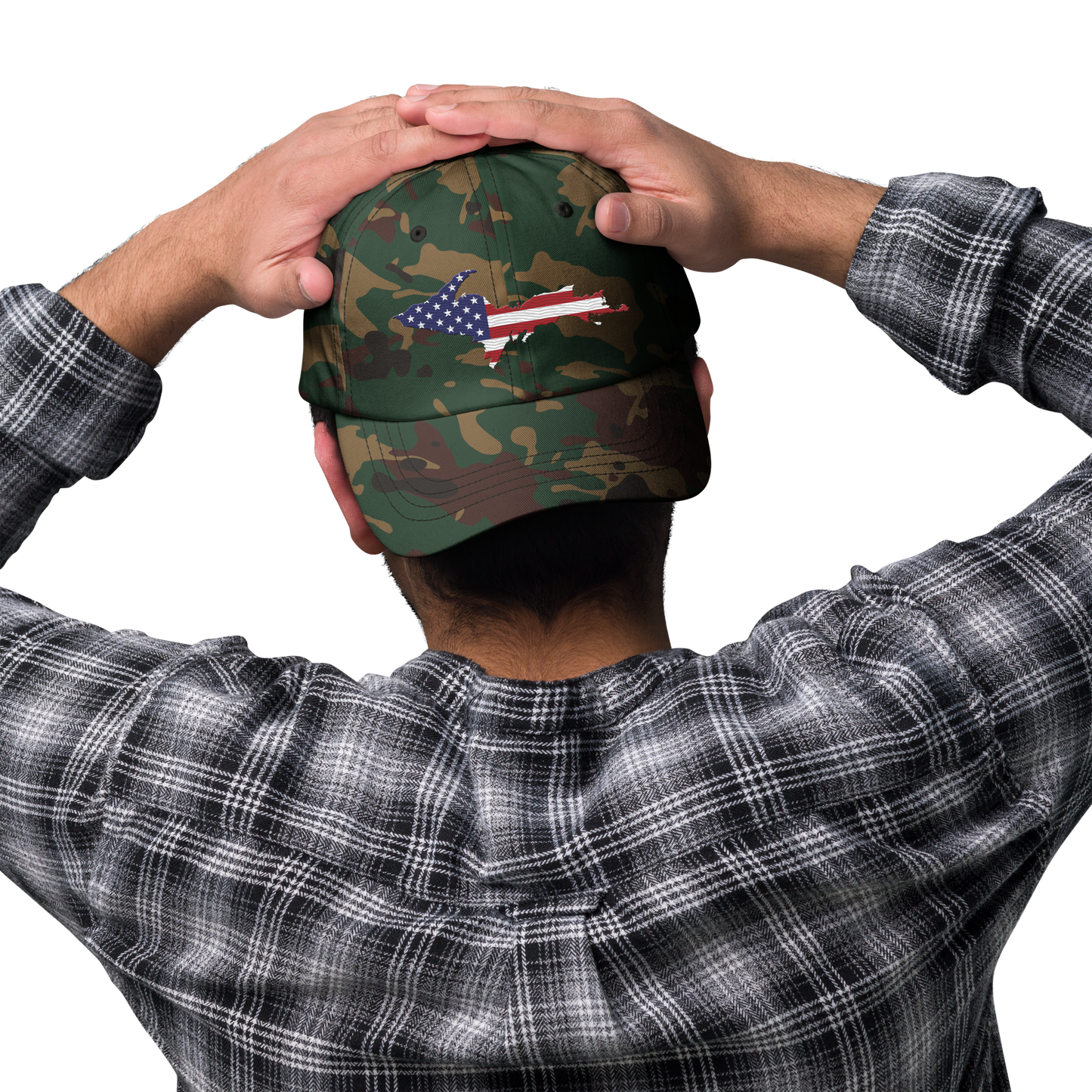 Michigan Upper Peninsula Camouflage Cap (Patriot Edition)