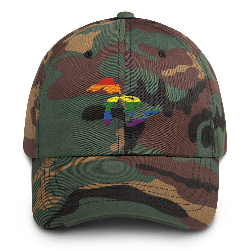 Great Lakes Camouflage Cap (Rainbow Pride Edition)