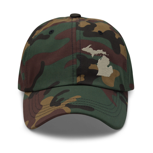 Michigan Camo Cap | Petoskey Beige Outline