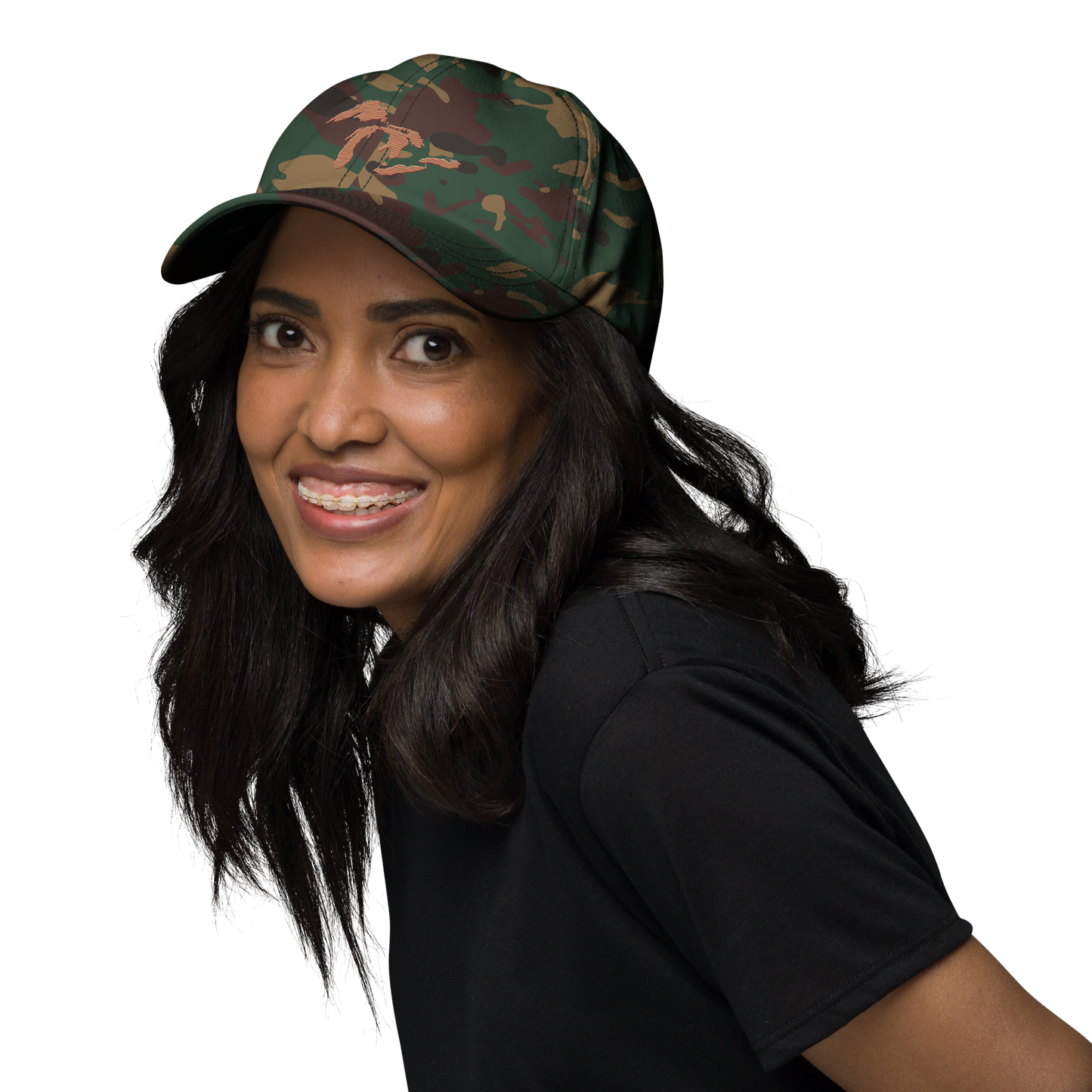 Great Lakes Camo Cap | Copper