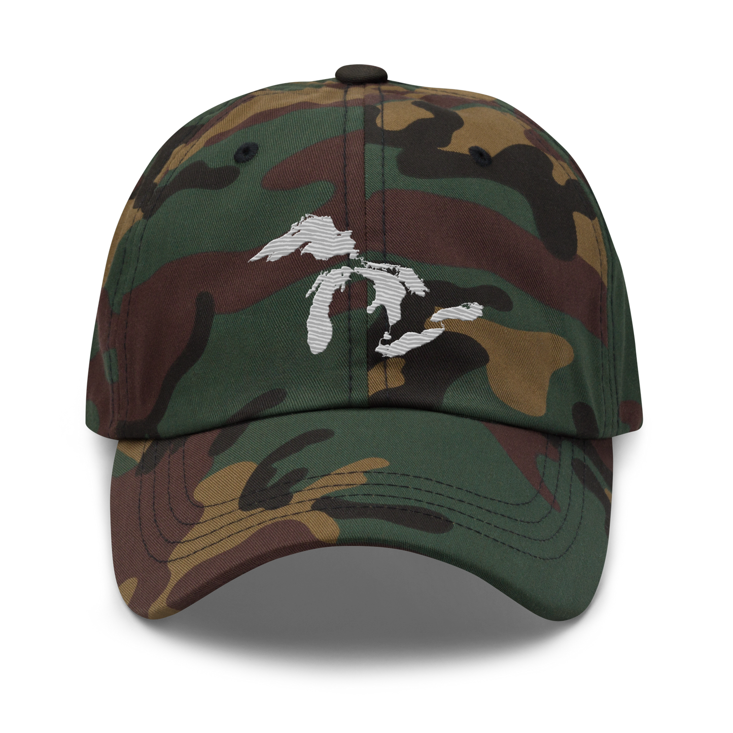 Great Lakes Camo Cap | Platinum