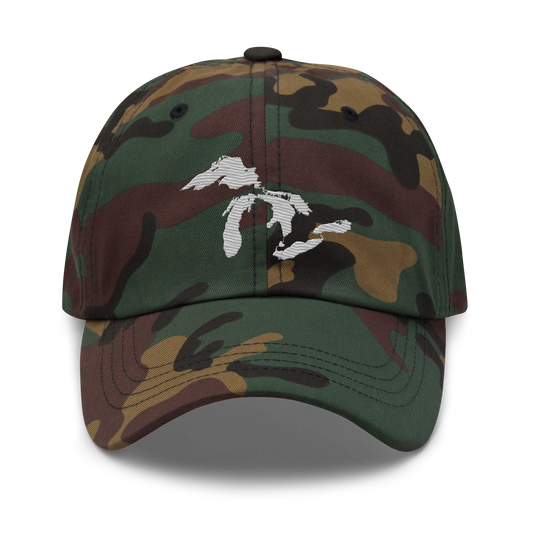 Great Lakes Camo Cap | Platinum