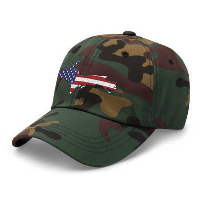 Michigan Upper Peninsula Camouflage Cap (Patriot Edition)