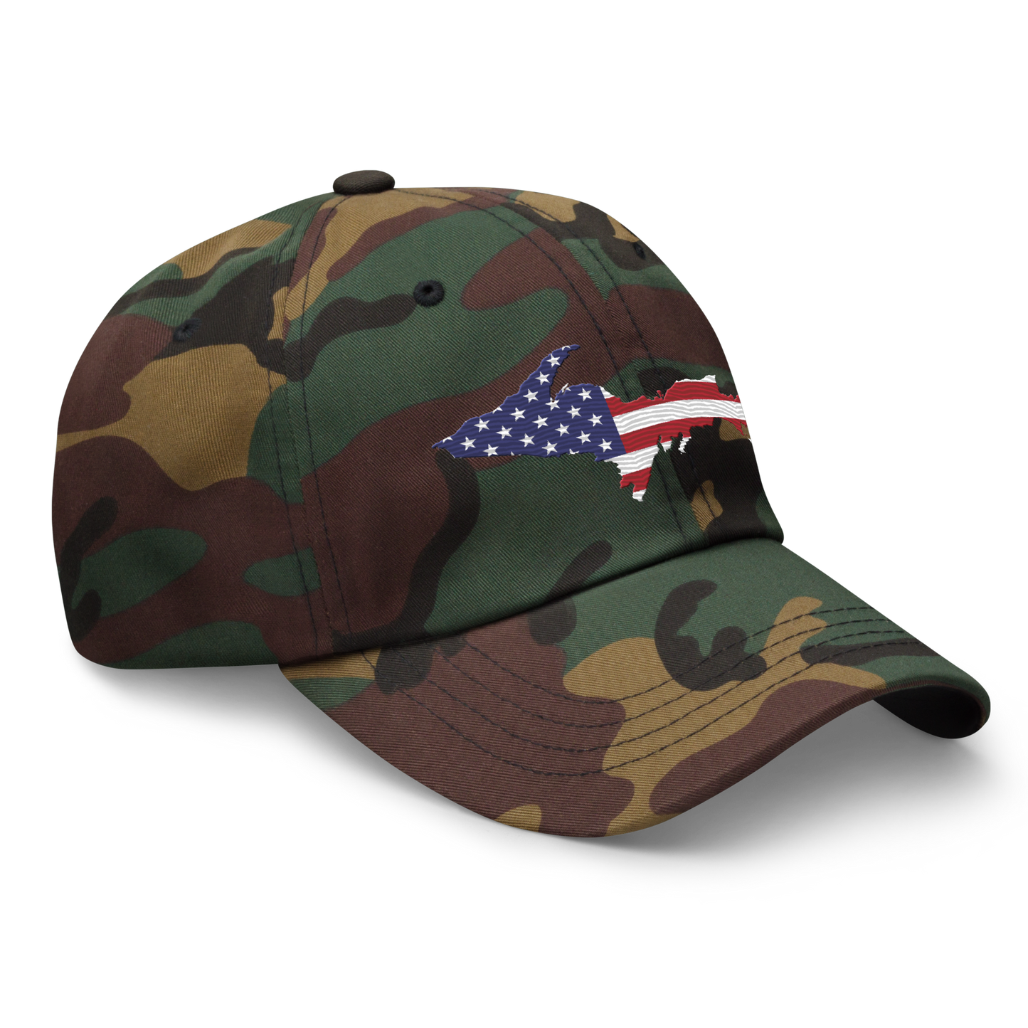 Michigan Upper Peninsula Camouflage Cap (Patriot Edition)