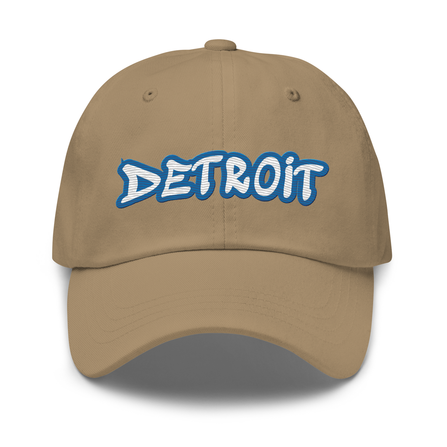 'Detroit' Dad Hat (Azure Tag Font)