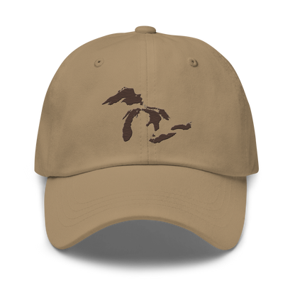 Great Lakes Dad Hat (Hickory Brown)