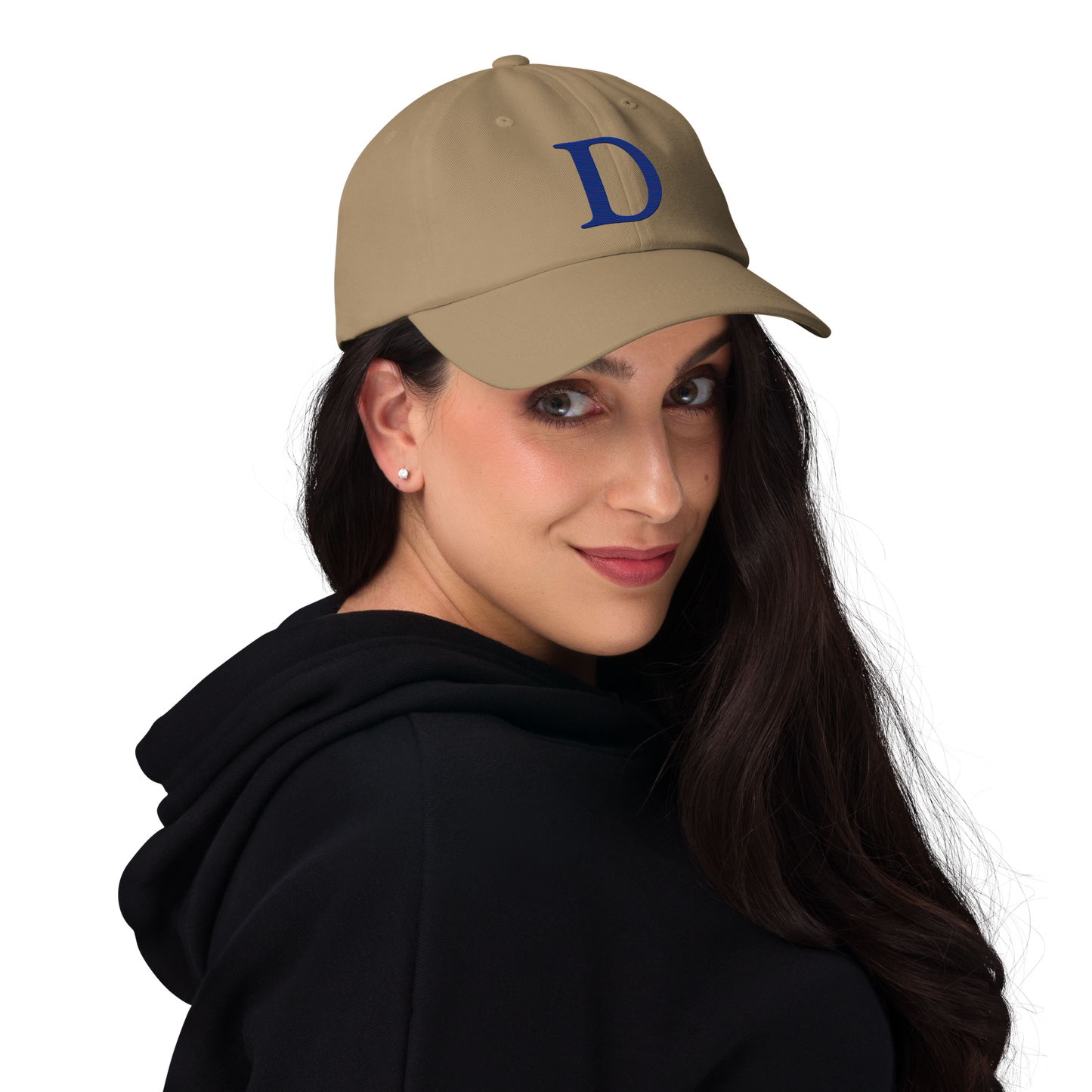 Detroit 'Old French D' Dad Hat (Bourbon Blue)