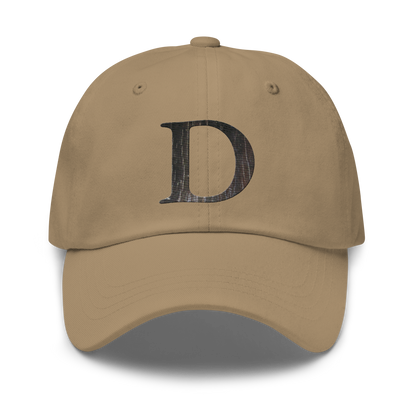 Detroit 'Old French D' Dad Hat (Ebony Edition)