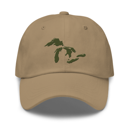 Great Lakes Dad Hat (Army Green)