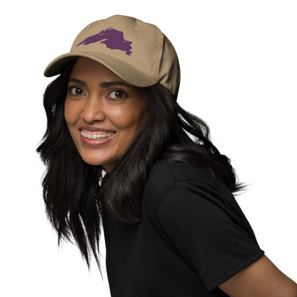 Lake Superior Dad Hat | Plum