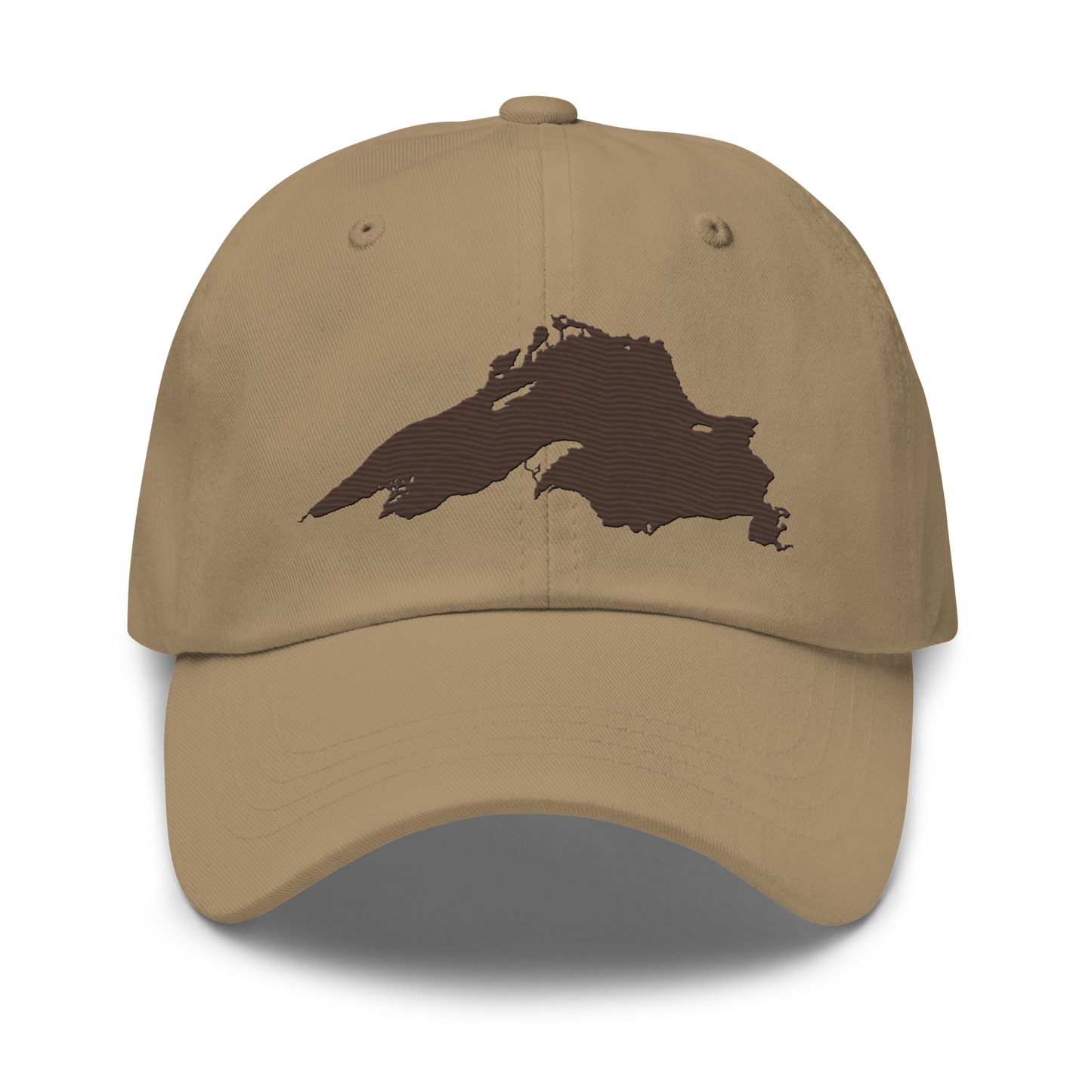 Lake Superior Dad Hat | Hickory Brown