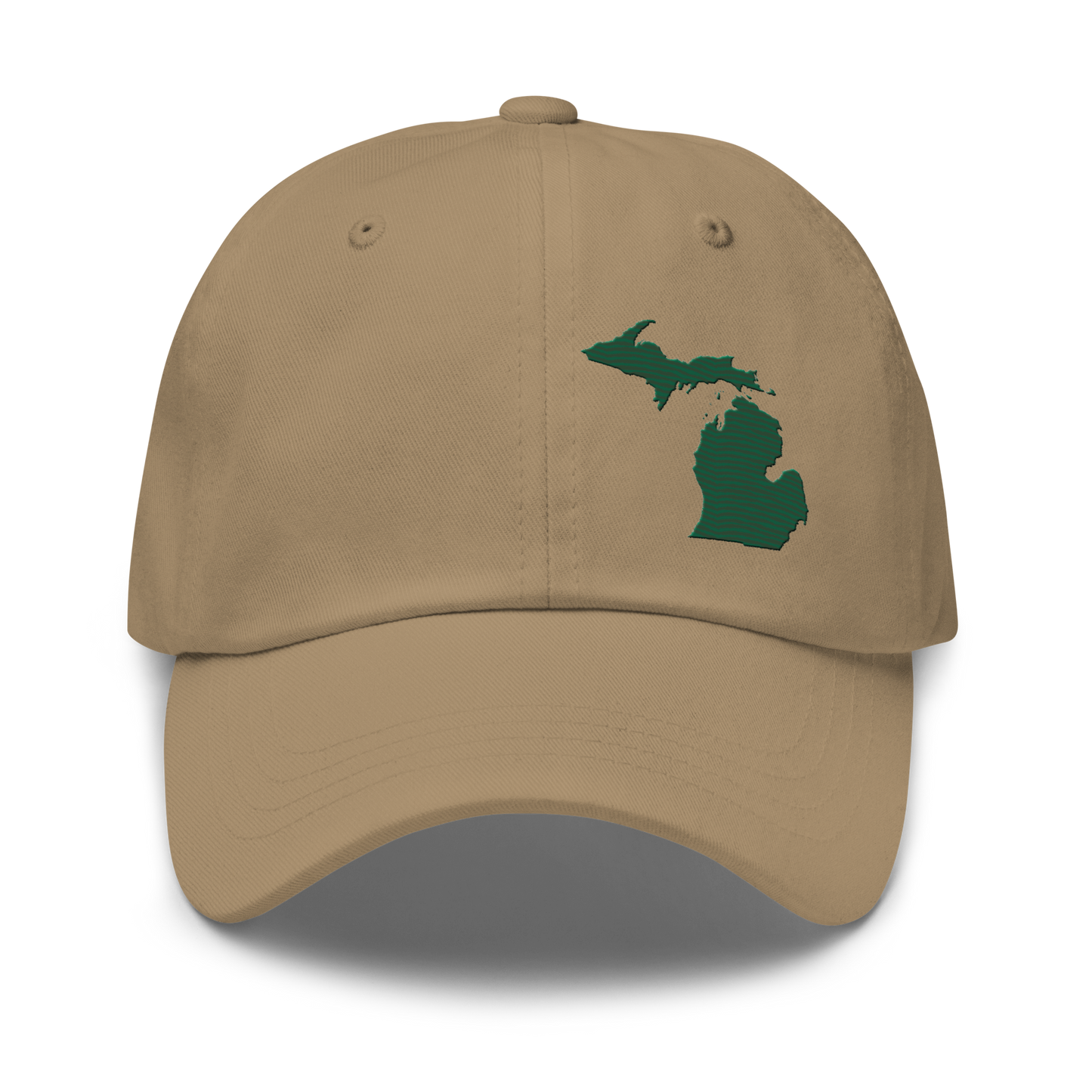 Michigan Dad Hat | Superior Green Outline