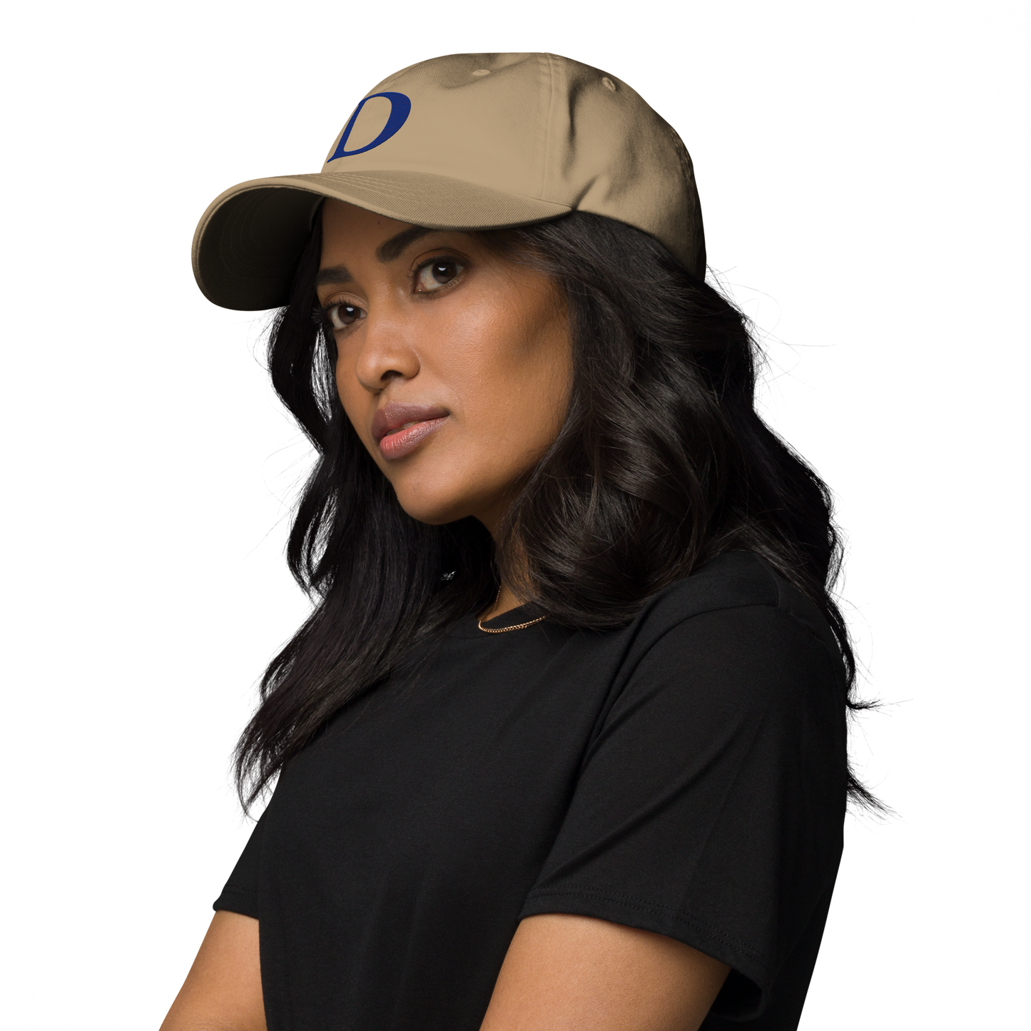 Detroit 'Old French D' Dad Hat (Bourbon Blue)