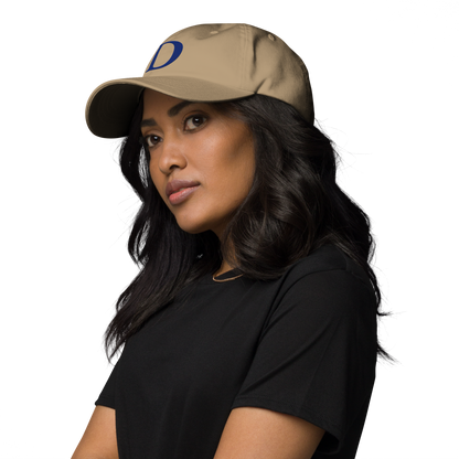 Detroit 'Old French D' Dad Hat (Bourbon Blue)