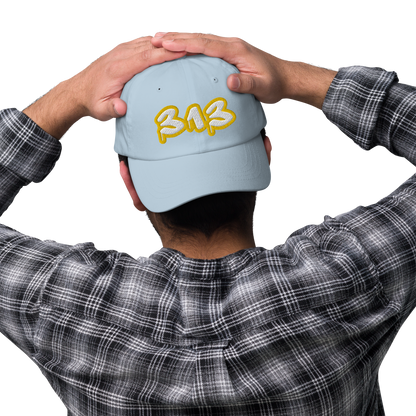 Detroit '313' Dad Hat (Tag Font w/ Gold Stroke)