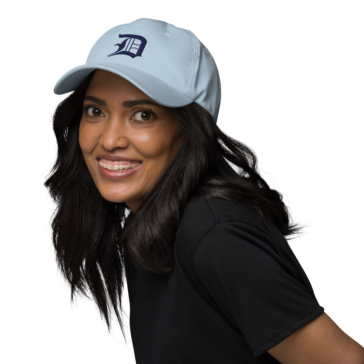 Detroit 'Old English D' Dad Hat