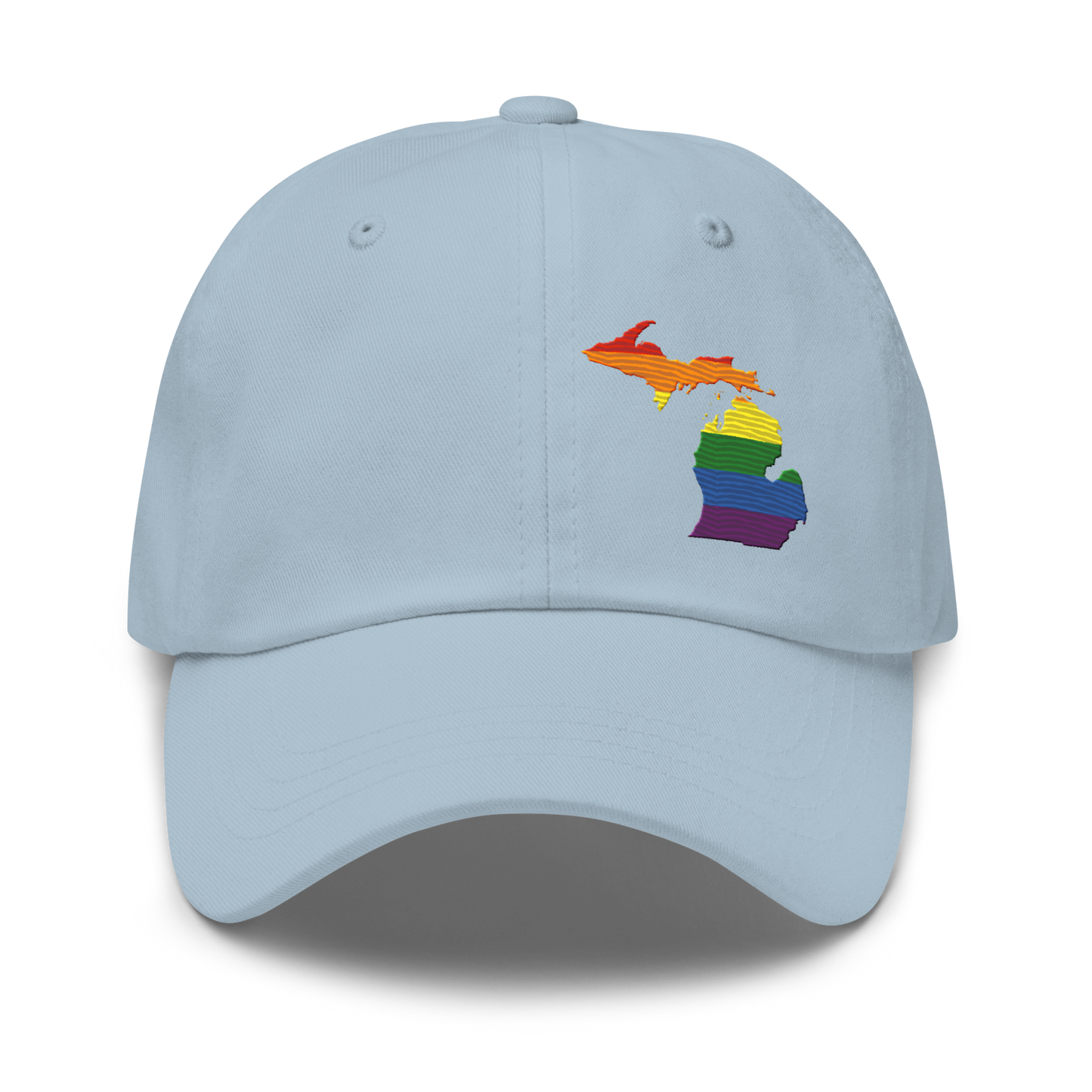 Michigan Dad Hat (Rainbow Pride Edition)