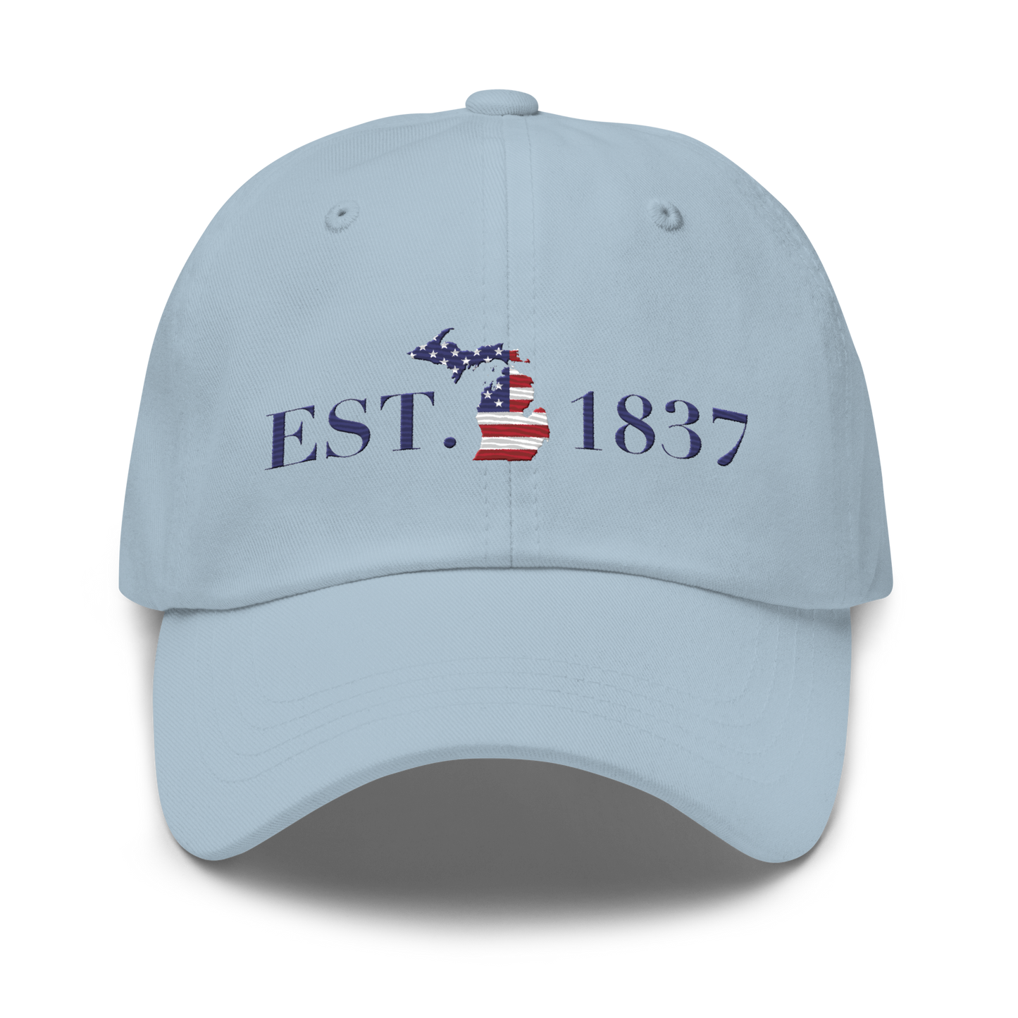 Michigan 'EST. 1837' Dad Hat (Patriotic Edition)