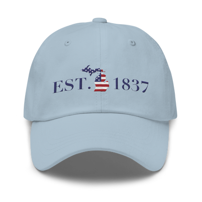 Michigan 'EST. 1837' Dad Hat (Patriotic Edition)