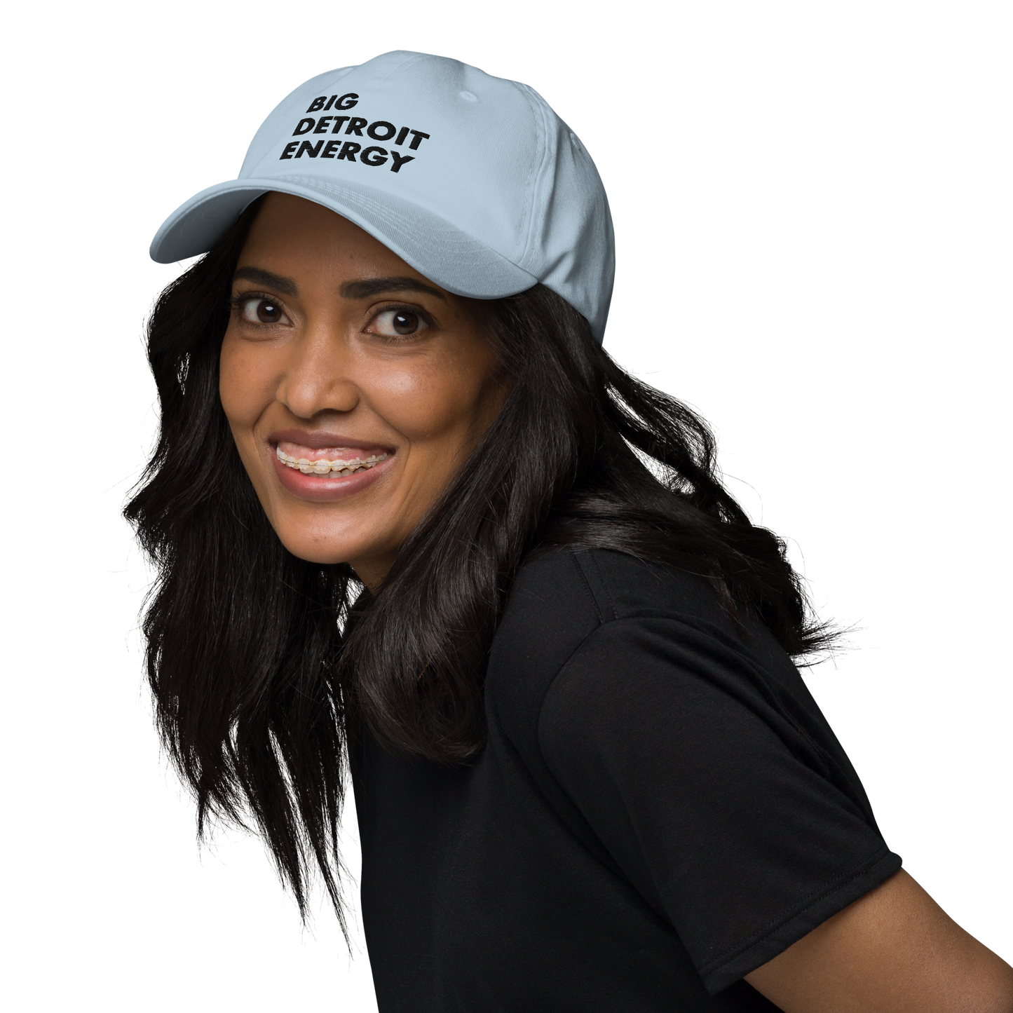 'Big Detroit Energy' Dad Hat (Black Emb.)