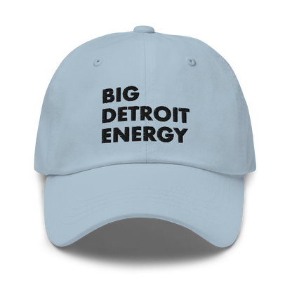 'Big Detroit Energy' Dad Hat (Black Emb.)