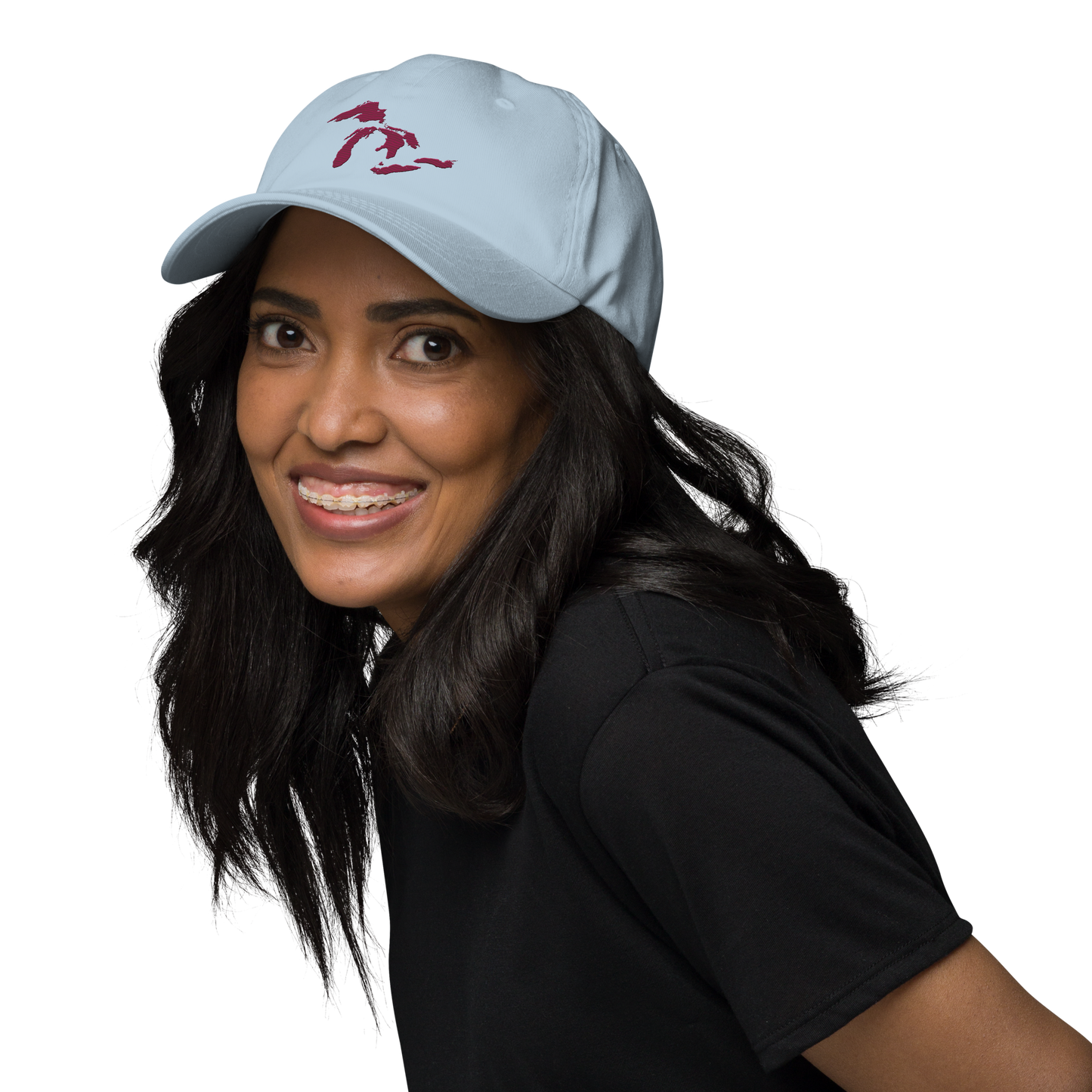 Great Lakes Dad Hat (Ruby Red)