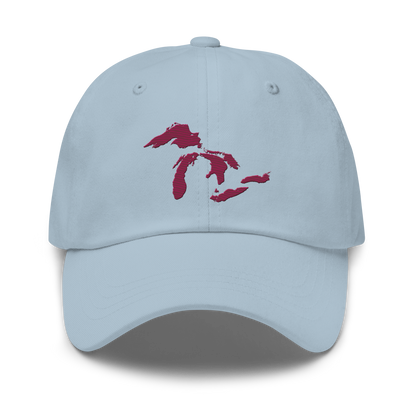 Great Lakes Dad Hat (Ruby Red)