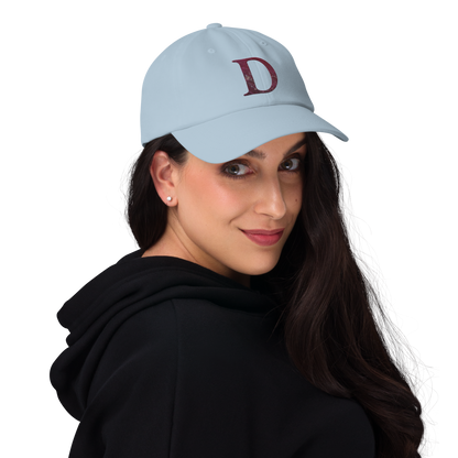 Detroit 'Old French D' Dad Hat (Ruby Edition)