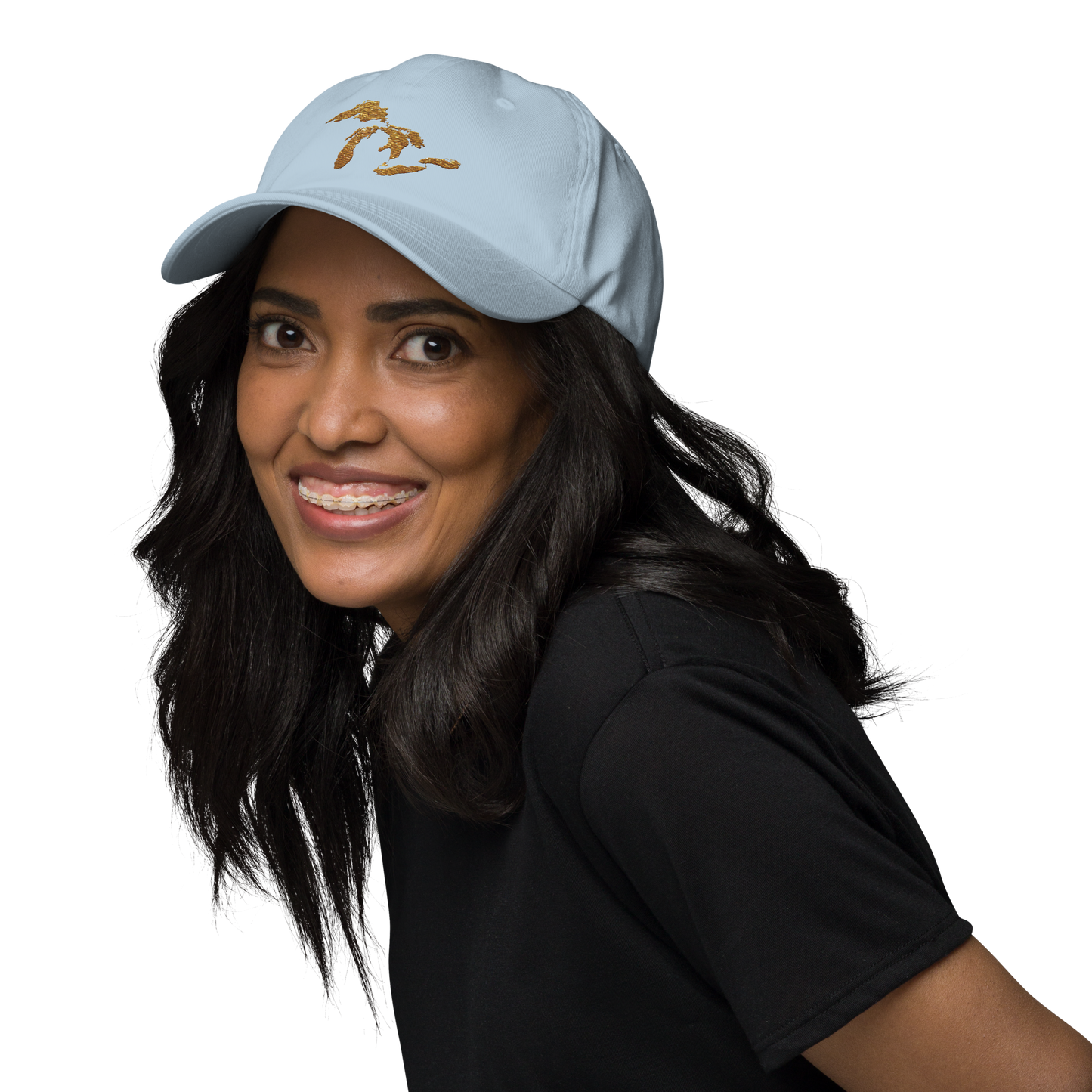 Great Lakes Dad Hat (Gold Bling Edition)