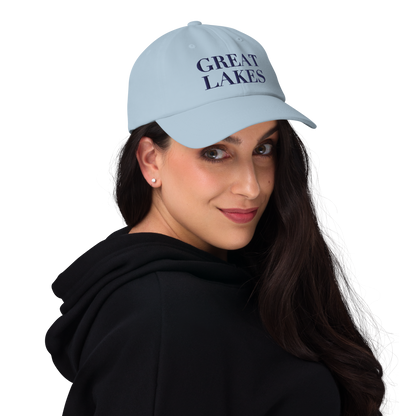 'Great Lakes' Dad Hat (Didone Font)