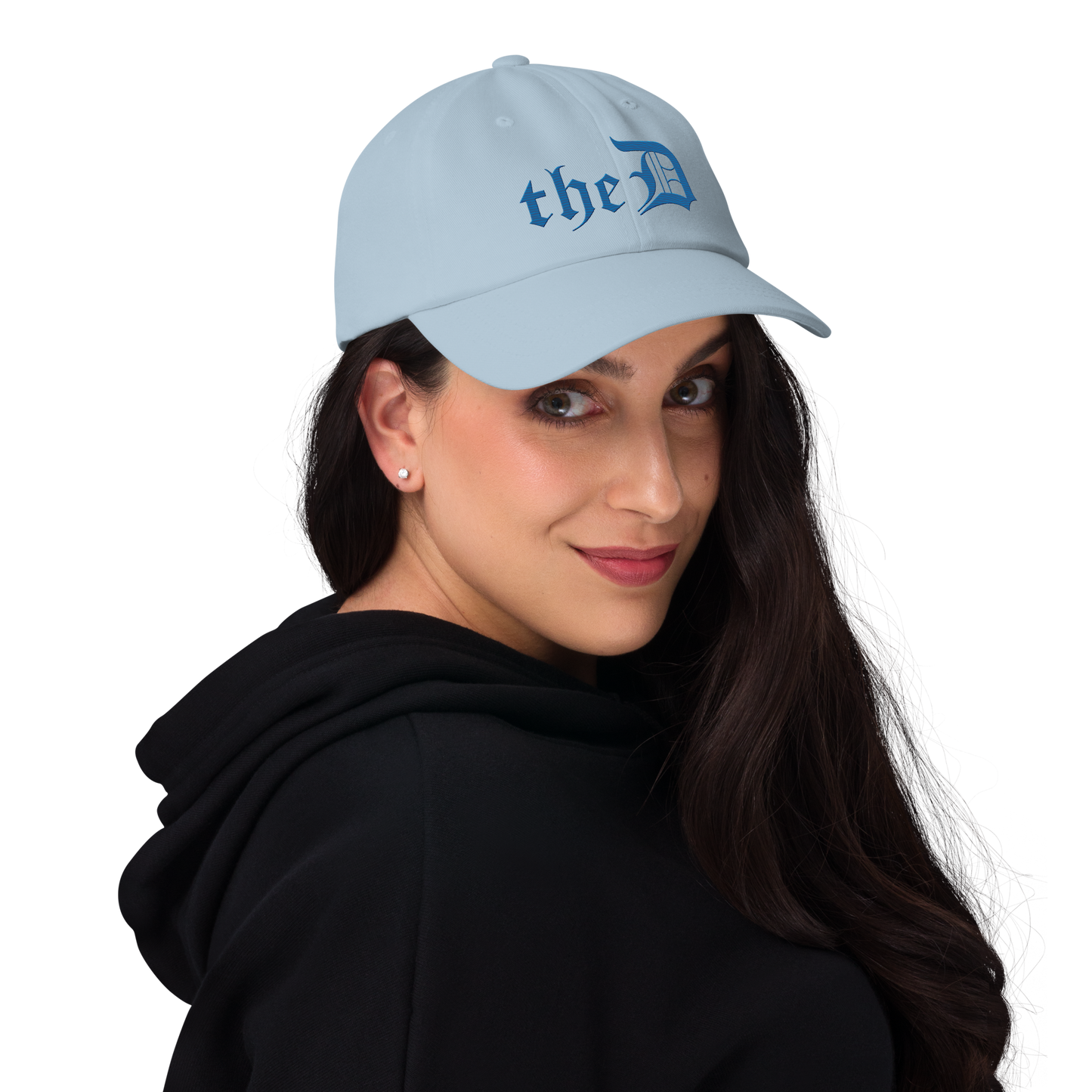 Detroit 'The D' Dad Hat | Azure